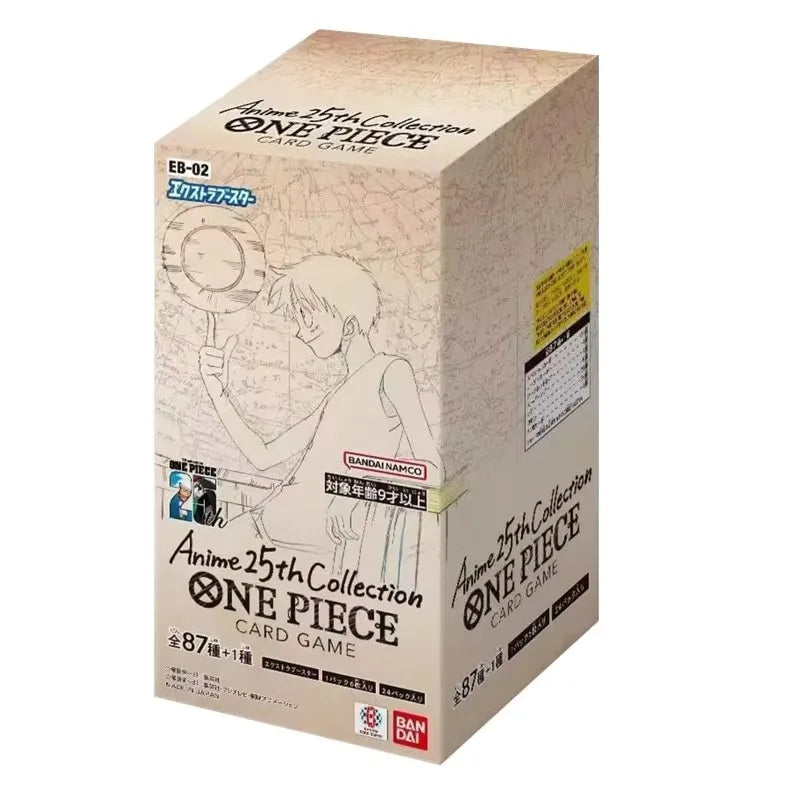 Bandai Original Anime Booster Box One Piece OP09 OP10 OP12 EB02 PRB02 Awakening of The New Era Tcg Collection Card Toy Gift