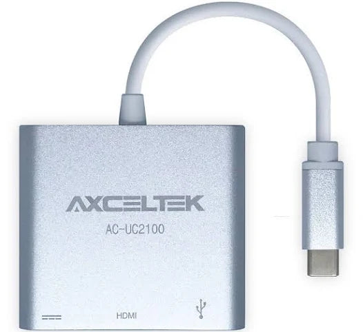 Axceltek AC-UC2100 USB-C to HDMI/USB adapter 4K