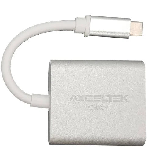 Axceltek AC-UCDVI USB-C M to DVI F 15cm adapter