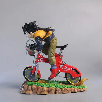 20cm Goku Dragon Ball Figures Gk Son Goku Cycling Action Figures Pvc Anime Collectible Toys Model Birthday Ornamen Doll Gifts