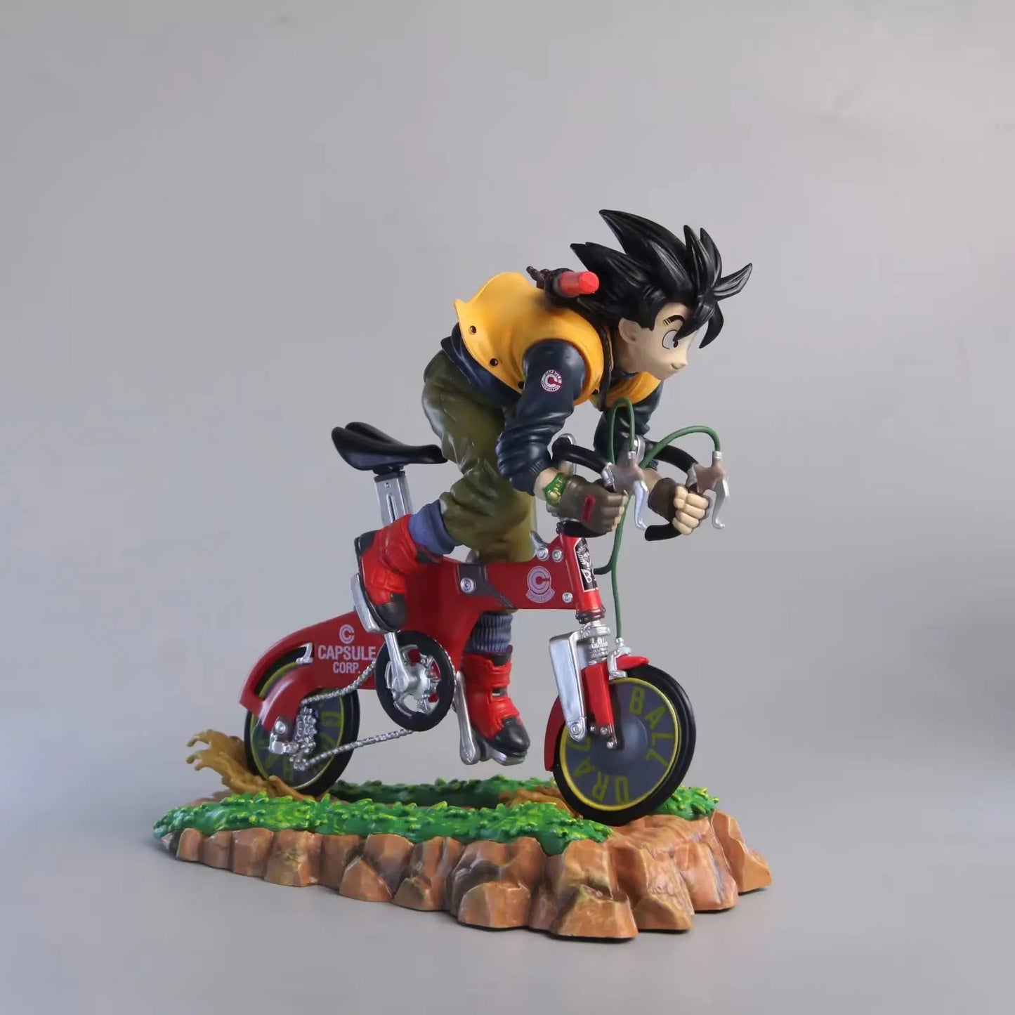 20cm Goku Dragon Ball Figures Gk Son Goku Cycling Action Figures Pvc Anime Collectible Toys Model Birthday Ornamen Doll Gifts