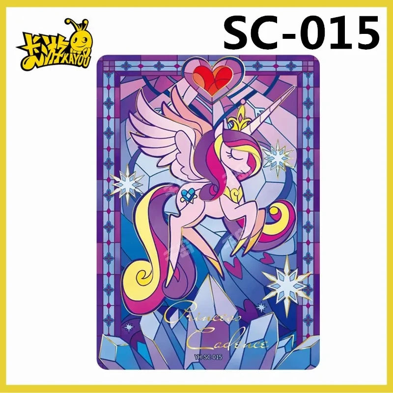 KAYOU My Little Pony  Card Huiyue Package Anime SC SGR LSR Friendship Eternal Package Collection Card Toy Gift.