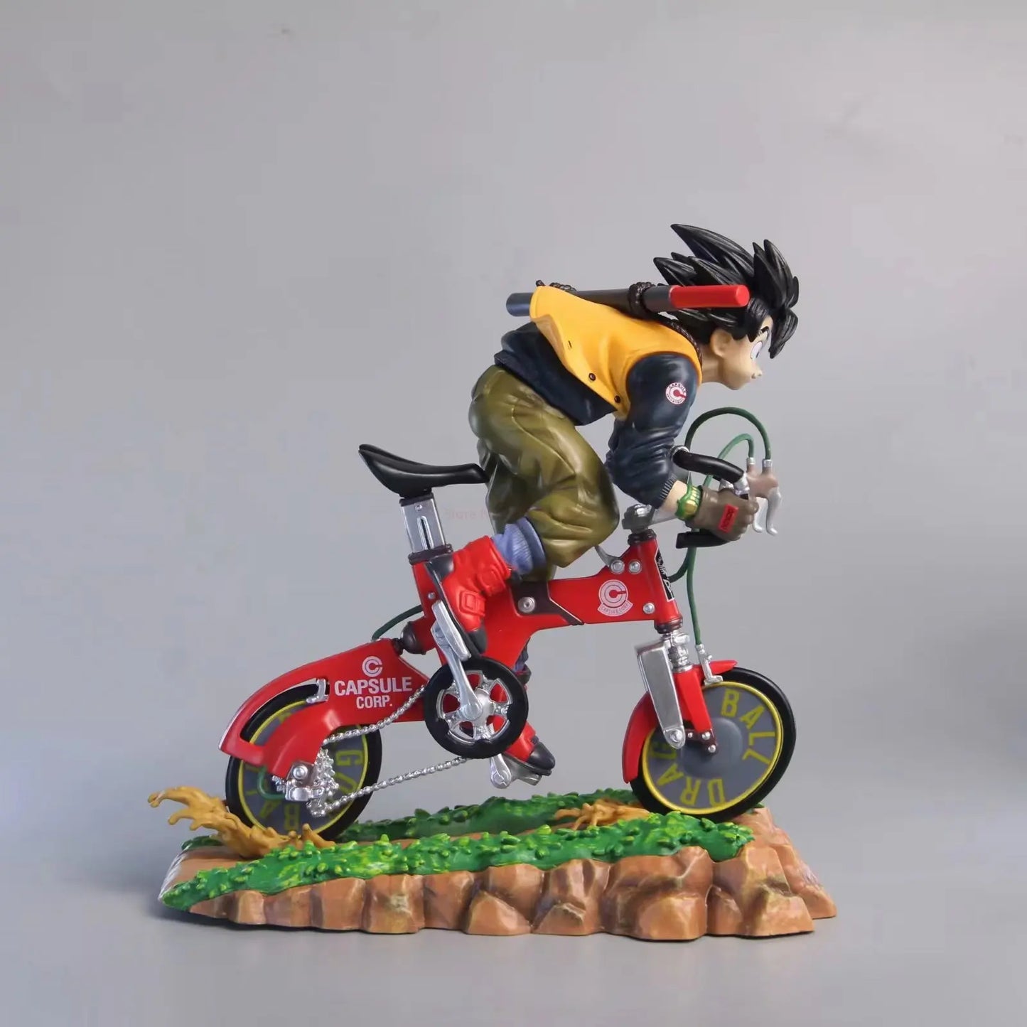 20cm Goku Dragon Ball Figures Gk Son Goku Cycling Action Figures Pvc Anime Collectible Toys Model Birthday Ornamen Doll Gifts