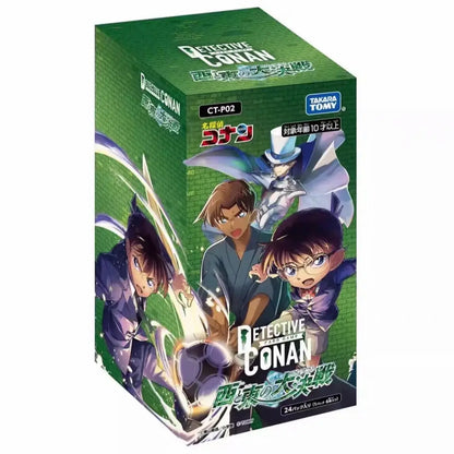 Detective Conan Bandai CTP02 Japanese The Great Battle of the West and East TCG Card The ultimate move of detectives Anime Card.