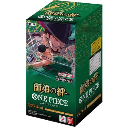 Bandai Original Anime Booster Box One Piece OP09 OP10 OP12 EB02 PRB02 Awakening of The New Era Tcg Collection Card Toy Gift