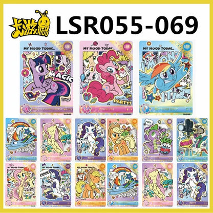 KAYOU My Little Pony  Card Huiyue Package Anime SC SGR LSR Friendship Eternal Package Collection Card Toy Gift.