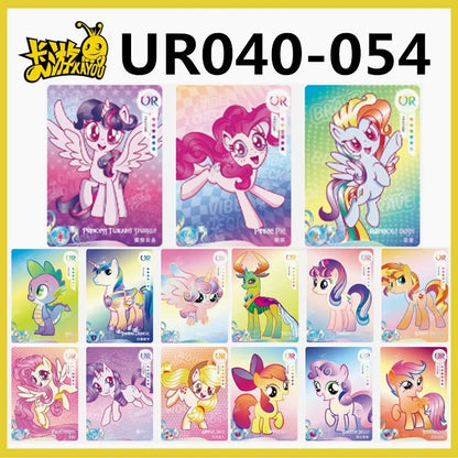 KAYOU My Little Pony  Card Huiyue Package Anime SC SGR LSR Friendship Eternal Package Collection Card Toy Gift.