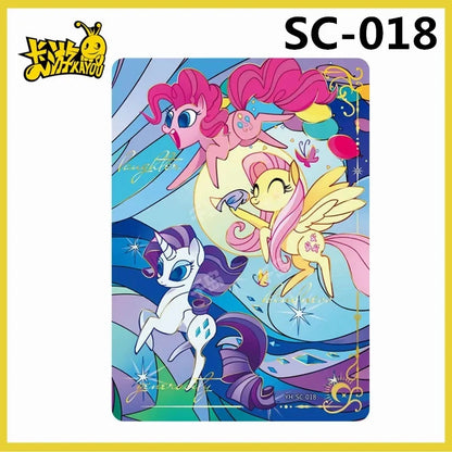 KAYOU My Little Pony  Card Huiyue Package Anime SC SGR LSR Friendship Eternal Package Collection Card Toy Gift.