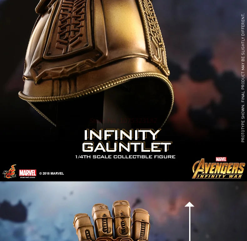 Bandai Authentic Infinity Gauntlet 1:4 Scale Toy For Collectors
