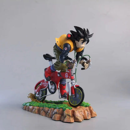 20cm Goku Dragon Ball Figures Gk Son Goku Cycling Action Figures Pvc Anime Collectible Toys Model Birthday Ornamen Doll Gifts