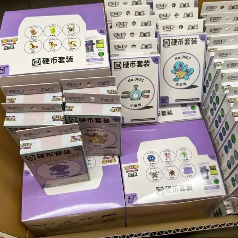 Original Pokemon PTCG Official Simplified Chinese Collection 151 JING Surprise Series Supplement Pack 151 Third Coin EX Set Card.