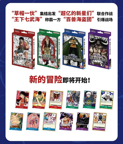 Bandai Original Anime Booster Box One Piece OP09 OP10 OP12 EB02 PRB02 Awakening of The New Era Tcg Collection Card Toy Gift.