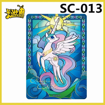 KAYOU My Little Pony  Card Huiyue Package Anime SC SGR LSR Friendship Eternal Package Collection Card Toy Gift.